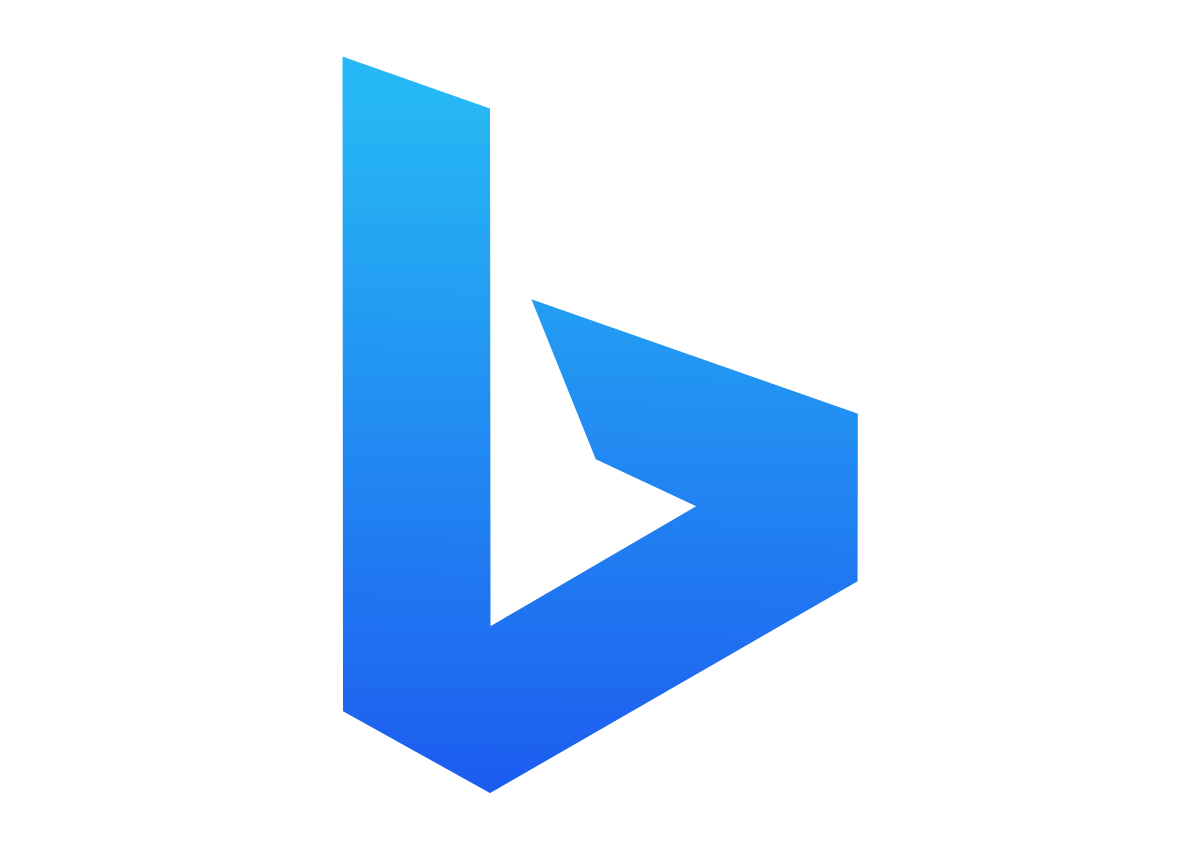 logo of the search engine Bing